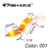 FISH KING Soft Lures Foam Bait Swimbait Wobbler