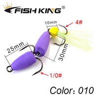 FISH KING Soft Lures Foam Bait Swimbait Wobbler