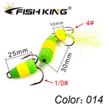 FISH KING Soft Lures Foam Bait Swimbait Wobbler