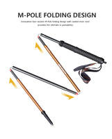 AONIJIE E4102 M-Pole Folding Ultralight Quick Lock Trekking Poles