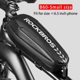 ROCKBROS Waterproof Cycling Top Front Tube Frame Bag