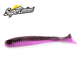 Supercontinent Impact Ring Shad Fishing Lure Soft 63mm 80mm 97mm