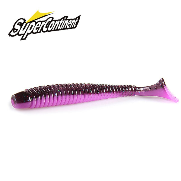 Supercontinent Impact Ring Shad Fishing Lure Soft 63mm 80mm 97mm