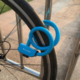 WEST BIKING Bicycle Cable Lock Anti-theft Lock With Keys 1.2M