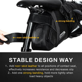 Rhinowalk Bike Waterproof Bicycle Saddle Bag