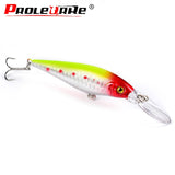 Proleurre Floating Minnow Hard Fishing Lures 11cm 11g Wobbler Swimbait