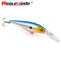 Proleurre Floating Minnow Hard Fishing Lures 11cm 11g Wobbler Swimbait