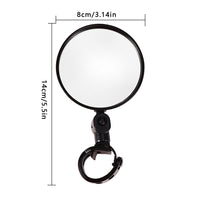 Universal Bicycle Mirror Rotate Wide-angle