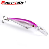 Proleurre Floating Minnow Hard Fishing Lures 11cm 11g Wobbler Swimbait