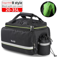 WEST BIKING Seat Pannier Pack Luggage Cycling Bag 10-25L