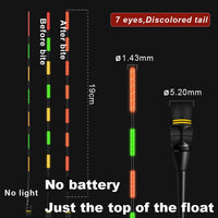 JiuYu Smart Fishing Led Light Float Night Luminous Floats Automatically Remind Fishing tackle