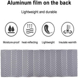 Outdoor Foam Mattress Aluminum Film Camping Mat Ultralight Sleeping Pad