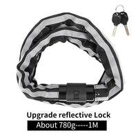 WEST BIKING Bicycle Lock Steel Anti-Theft Bike Chain