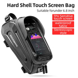 ROCKBROS Front Phone Bicycle Bag Waterproof Touch Screen