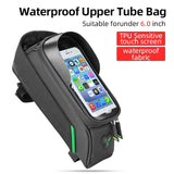 ROCKBROS Front Phone Bicycle Bag Waterproof Touch Screen