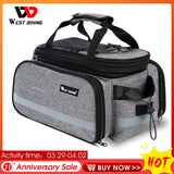 WEST BIKING Seat Pannier Pack Luggage Cycling Bag 10-25L