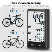 Wireless And Wired MTB Bicycle Cycling Odometer Stopwatch Speedometer