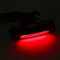 LED Bike Tail Lamp Multi Mode Bicycle Cycling Warning Light Waterproof USB Rechargeable