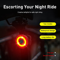 Bicycle Taillight Multi Lighting Modes Battery Type