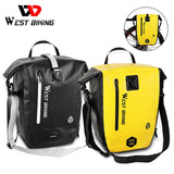 WEST BIKING 100% Waterproof Bicycle Bags Panniers Quality