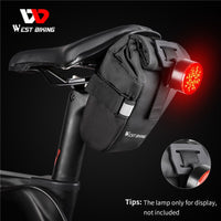 WEST BIKING Adjustable Bicycle Saddle Bag Rainproof