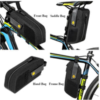 WEST BIKING Multifunctional Bicycle Saddle Bag Front Frame