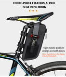 WEST BIKING Multifunctional Bicycle Saddle Bag Front Frame