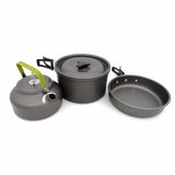 1 Set Outdoor Pots Pans Camping Cookware
