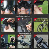 4 In 1 Anti-theft Bike Security Alarm Wireless Remote Control