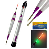 1Pcs 4g-11g #1~#3 LED fishing float balsa wood lighting electronic