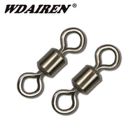 20pcs/lot Fishing swivel ZX barrel swivel stainless steel